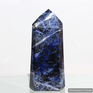 John of God Crystal Sodalite Casa Crystal Point