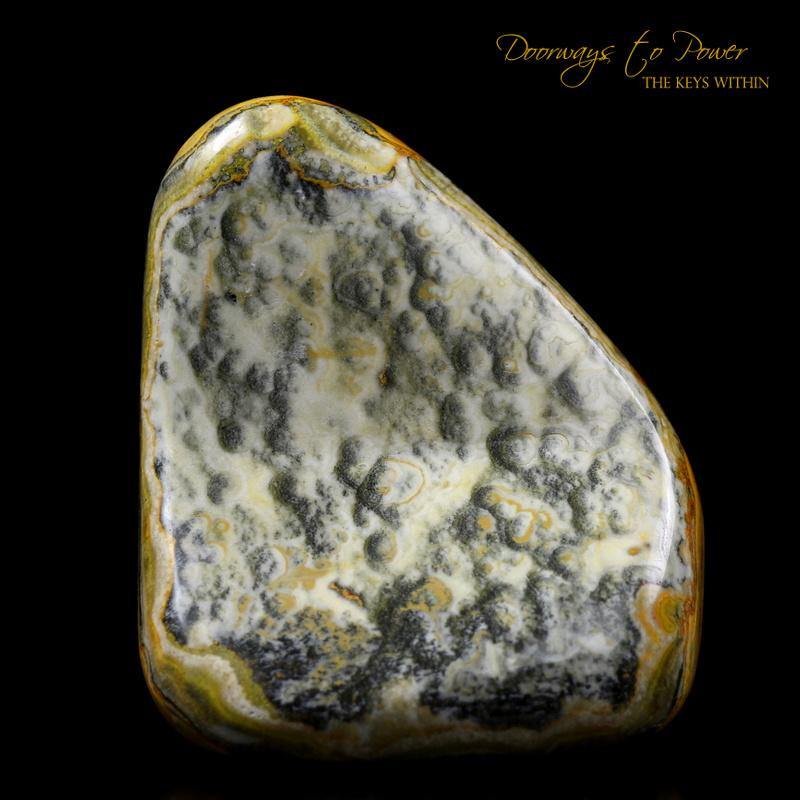 Bumble Bee Jasper Crystal Altar Stone