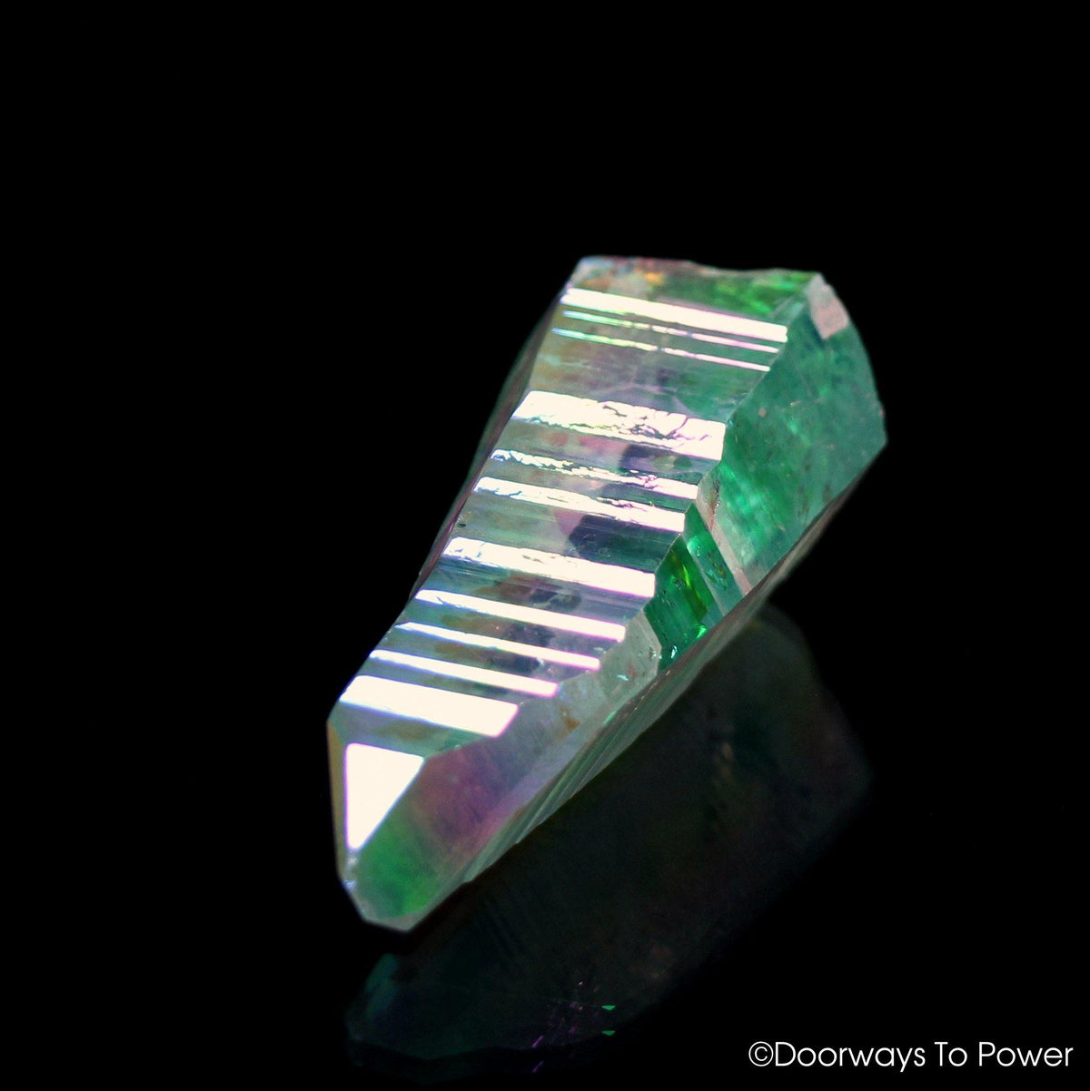 Angel Aura Lemurian Record Keeper Crystal