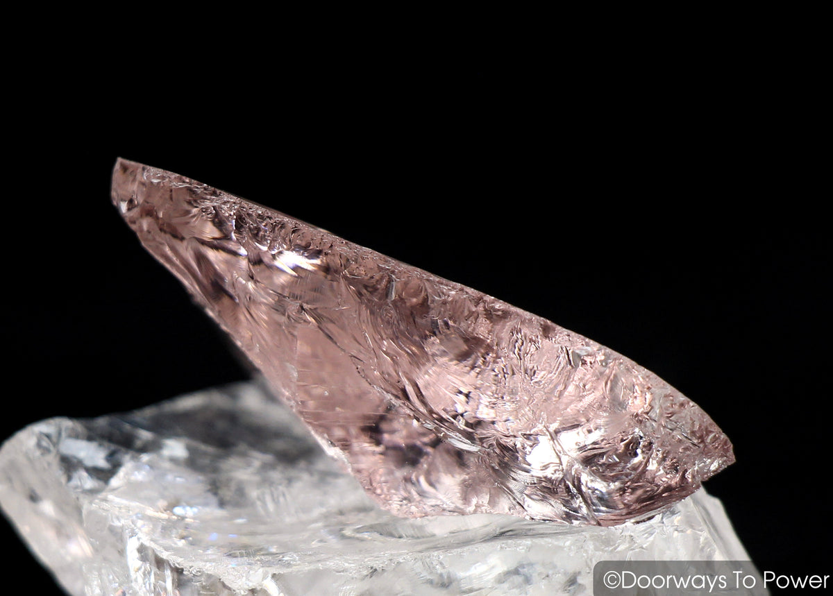 HGW Pink Monatomic Andara Crystal 'Heart of God Within'