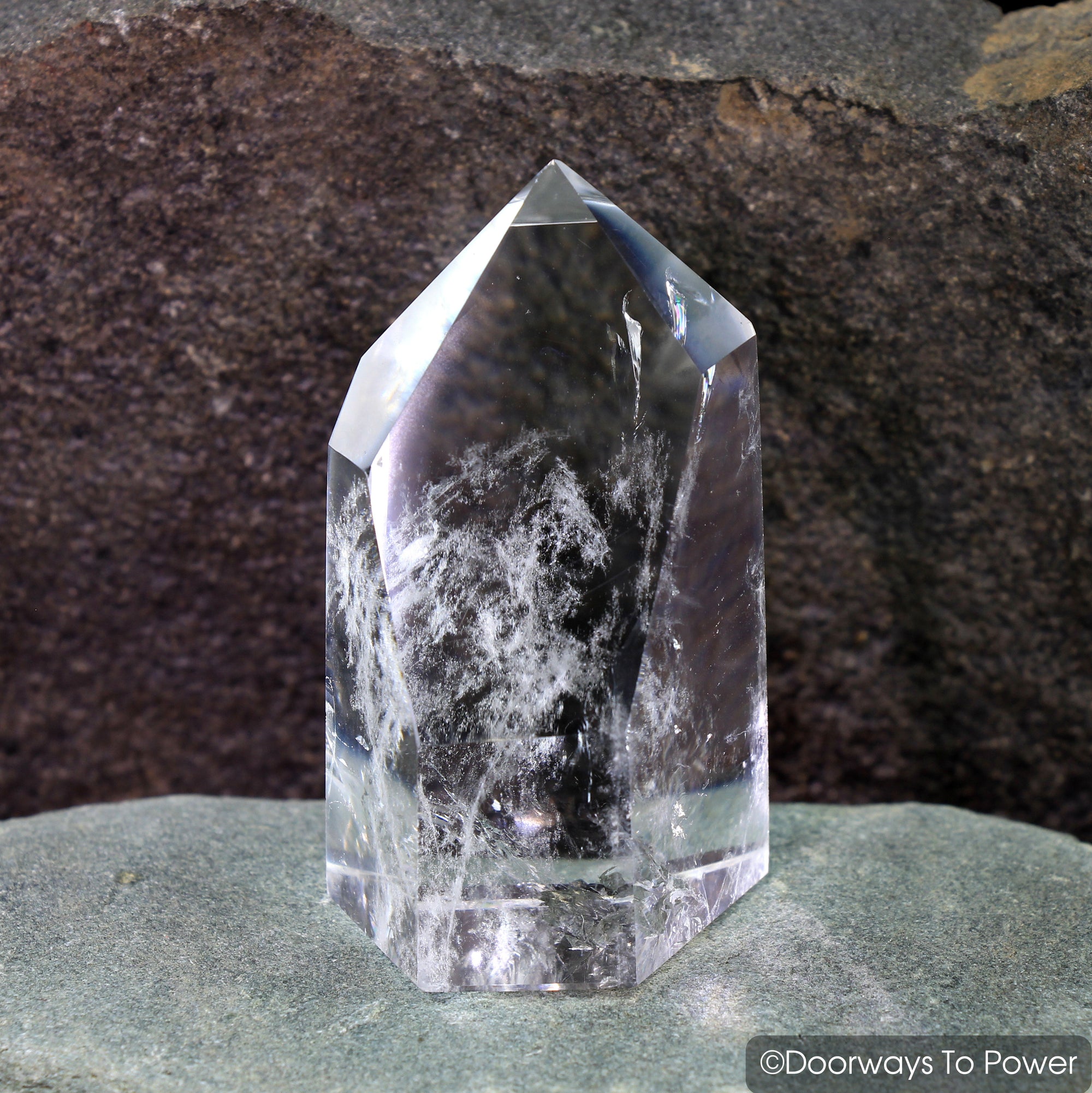 John of God Casa Crystal Point 'Manifest Spirit'