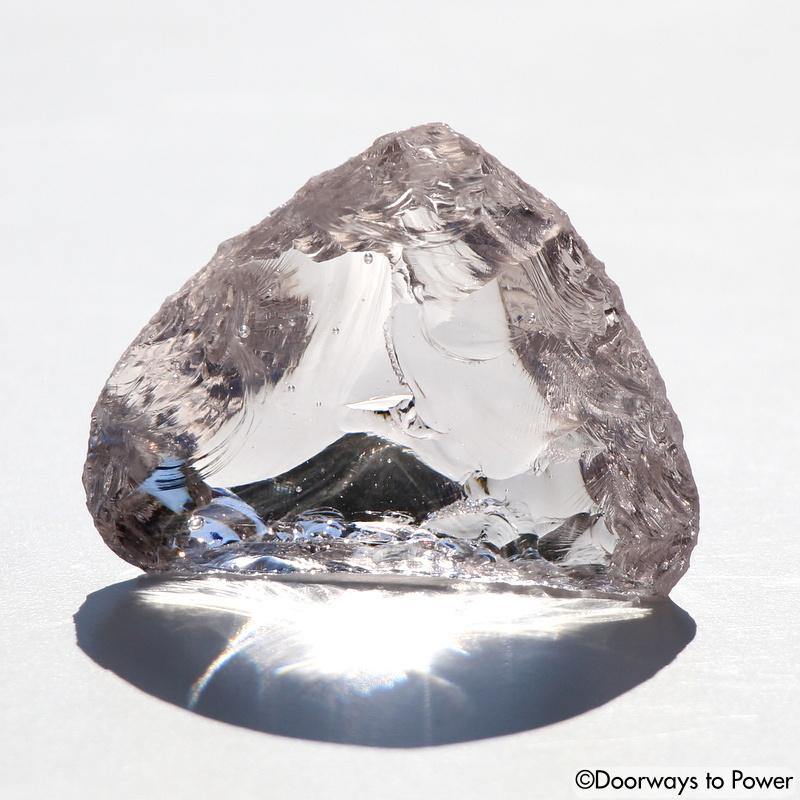 Arcturian Starseed Pink Andara Crystal Gem 'Quantum Light Pod'