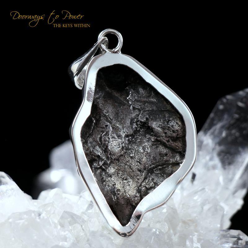 Sikhote Alin Meteorite Pendant 