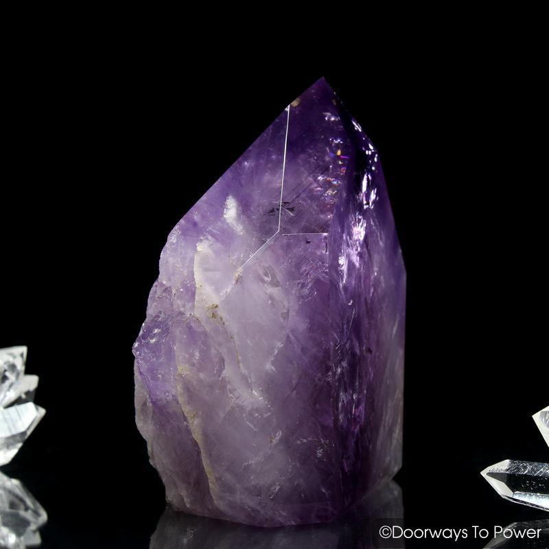 John of God Amethyst Lightbrary Quartz Devic Temple Master Record Keeper Crystal
