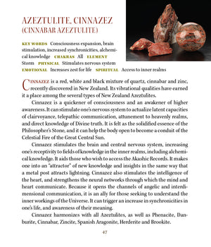 Cinnnazez Azeztulite Metaphysical Meanings Properties - Book of Stones