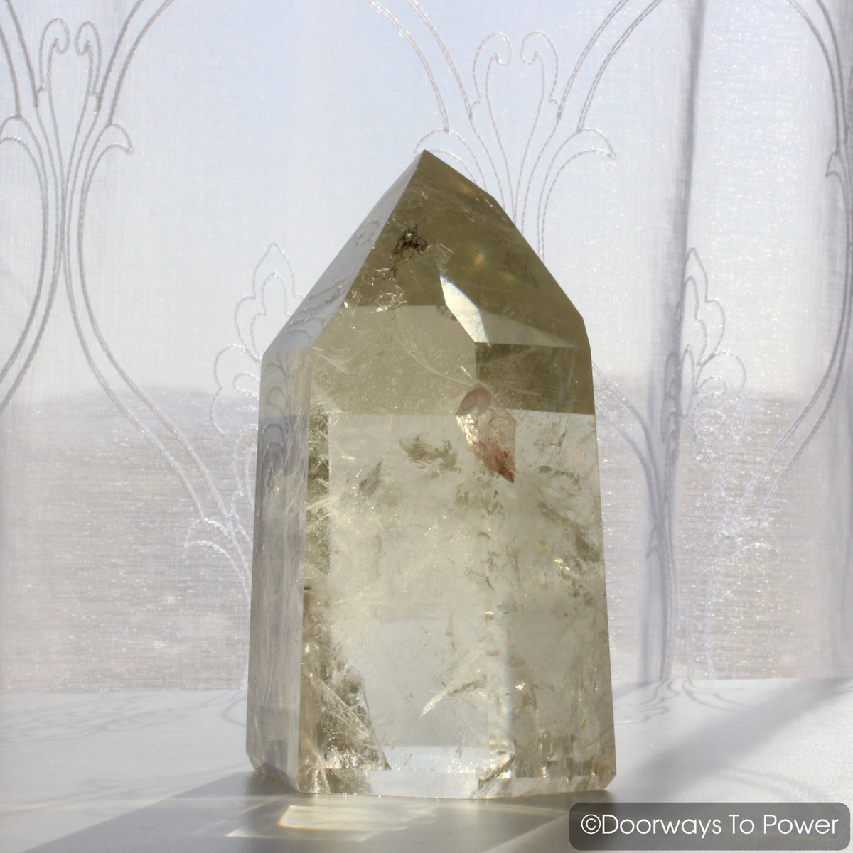 John of God Crystal Point Citrine Master Crystal & Abundance Stone