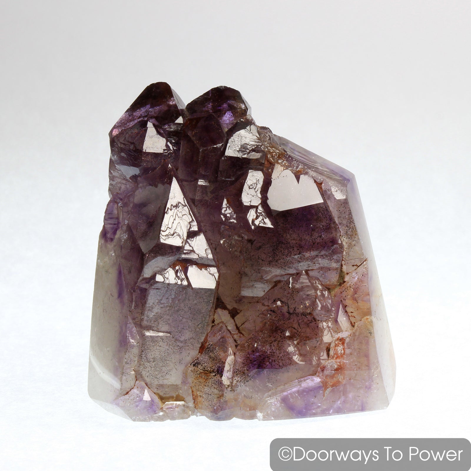 Melody Stone Super 7 Elestial Record Keeper Cathedral Quartz Crystal Point