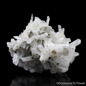 Danburite Quartz Crystals Cluster Pyrite 'Rays of Light' Tantric Twin Synergy 12 Stones
