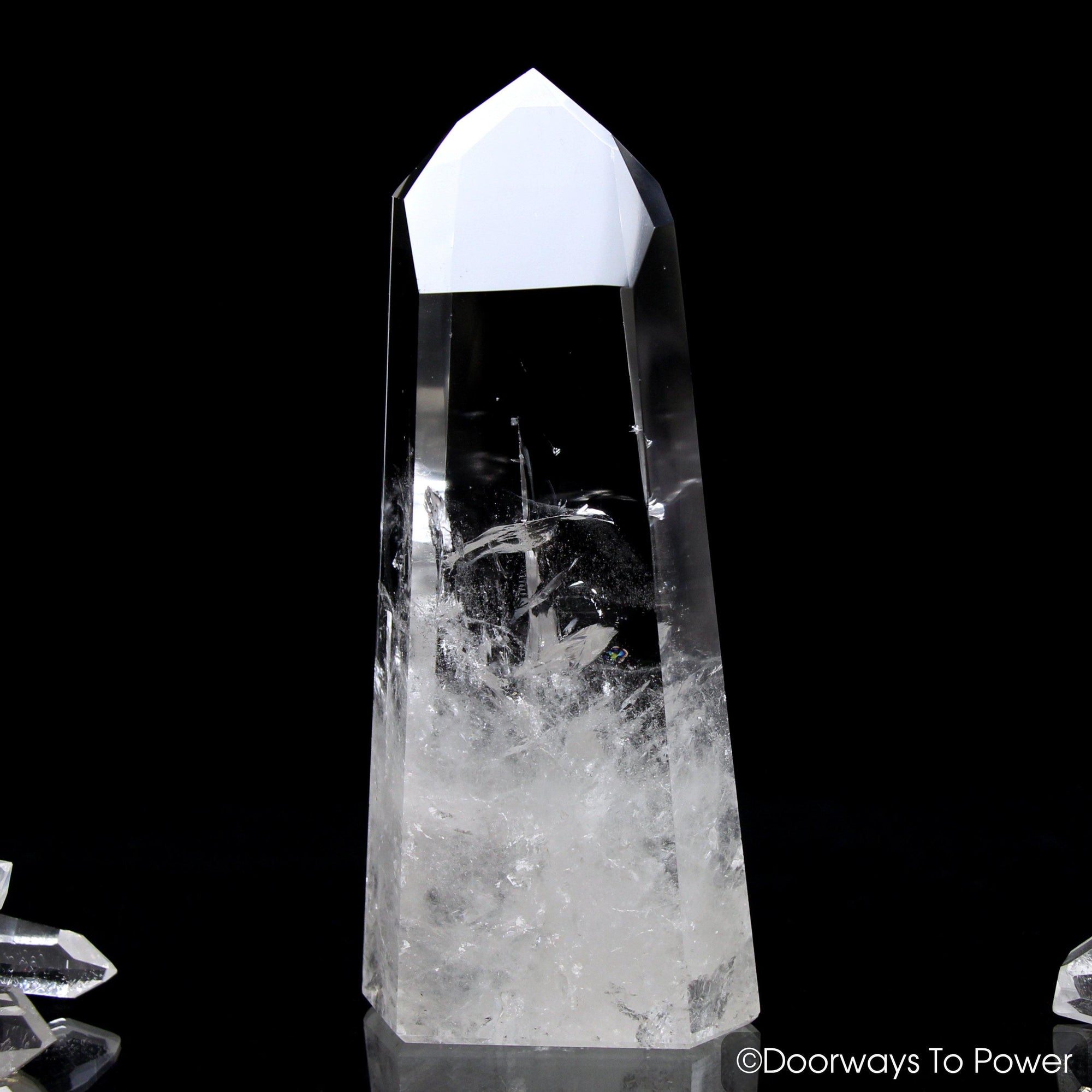 John of God Quartz Crystal Point Channeling & Rainbows