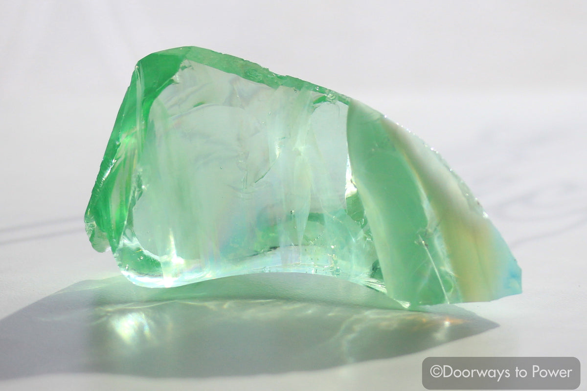 Eternal Spring Monatomic Andara Crystal w/ Angel Aura Rainbows