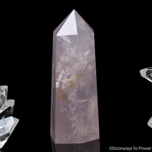 John of God Crystal Rose Quartz Casa Crystal Generator Point