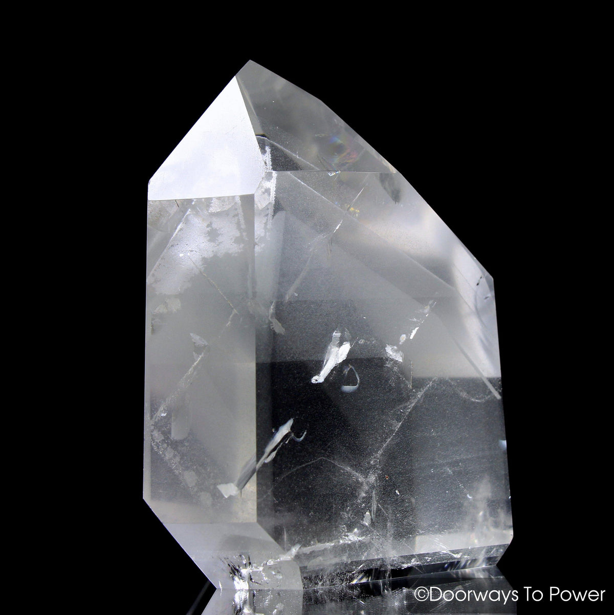 John of God Crystal Phantom Quartz Point