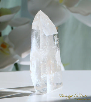 Lemurian Quartz Crystal Point