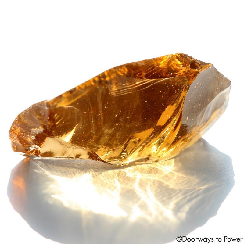 Lemurian Etherium Gold Andara Crystal 'Light Essence'