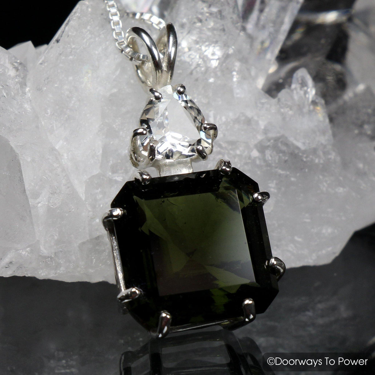 Moldavite Pendant