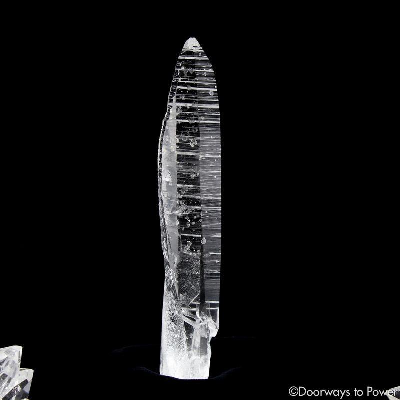Colombian Lemurian Light Quartz Crystal Record Keeper Laser Wand