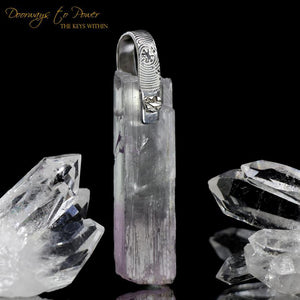 Kunzite Light Language Pendant ™ .925 SS