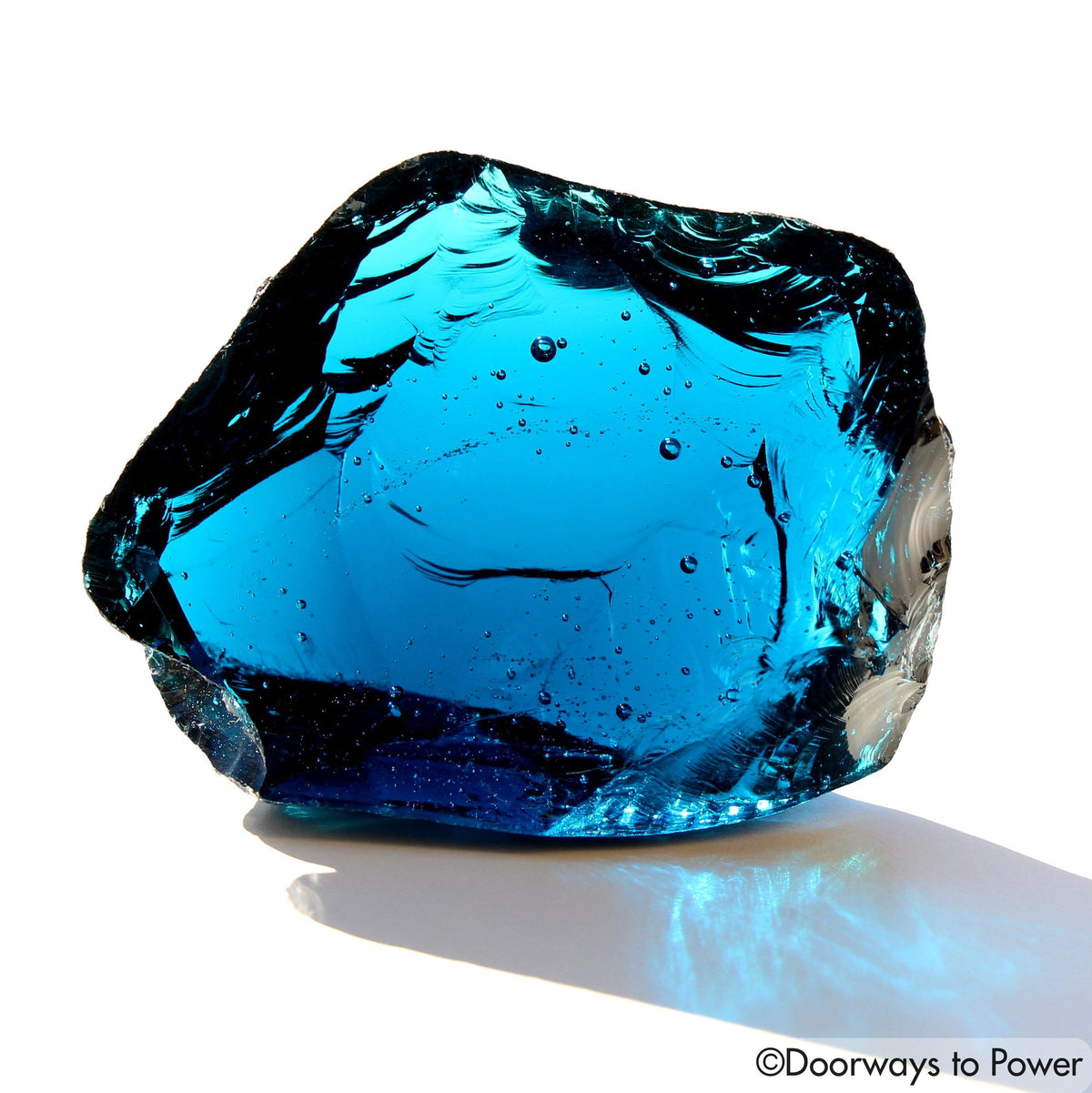 Electric Blue Andara Crystal 'Pleiadian Emissaries of the Light'