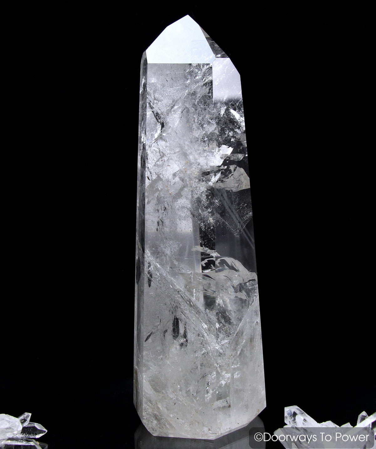 Lemurian Quartz Crystal Phantom Master Dow