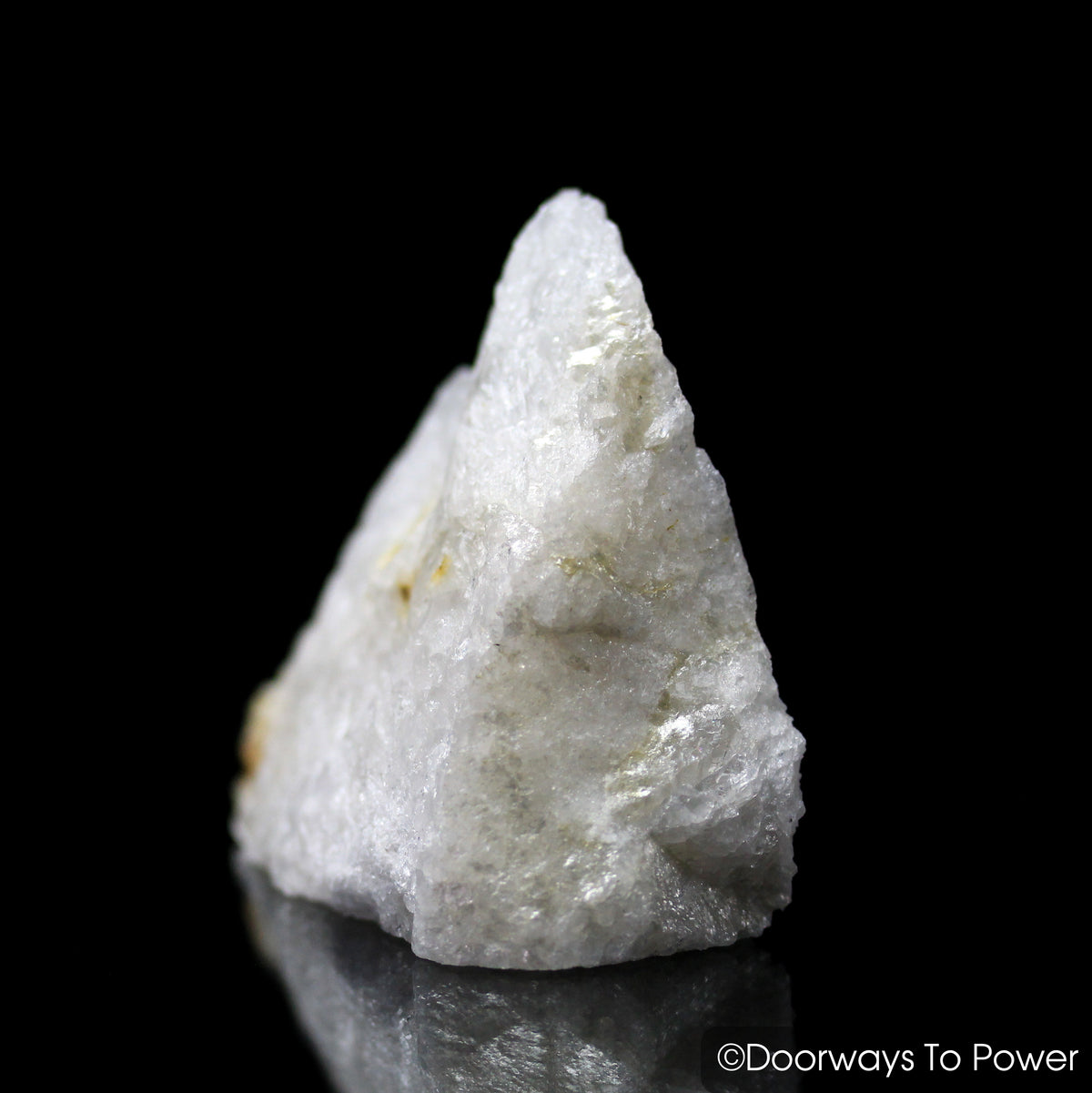 White Azeztulite Crystal Altar Stone Synergy 12 Stone Azozeo Activated