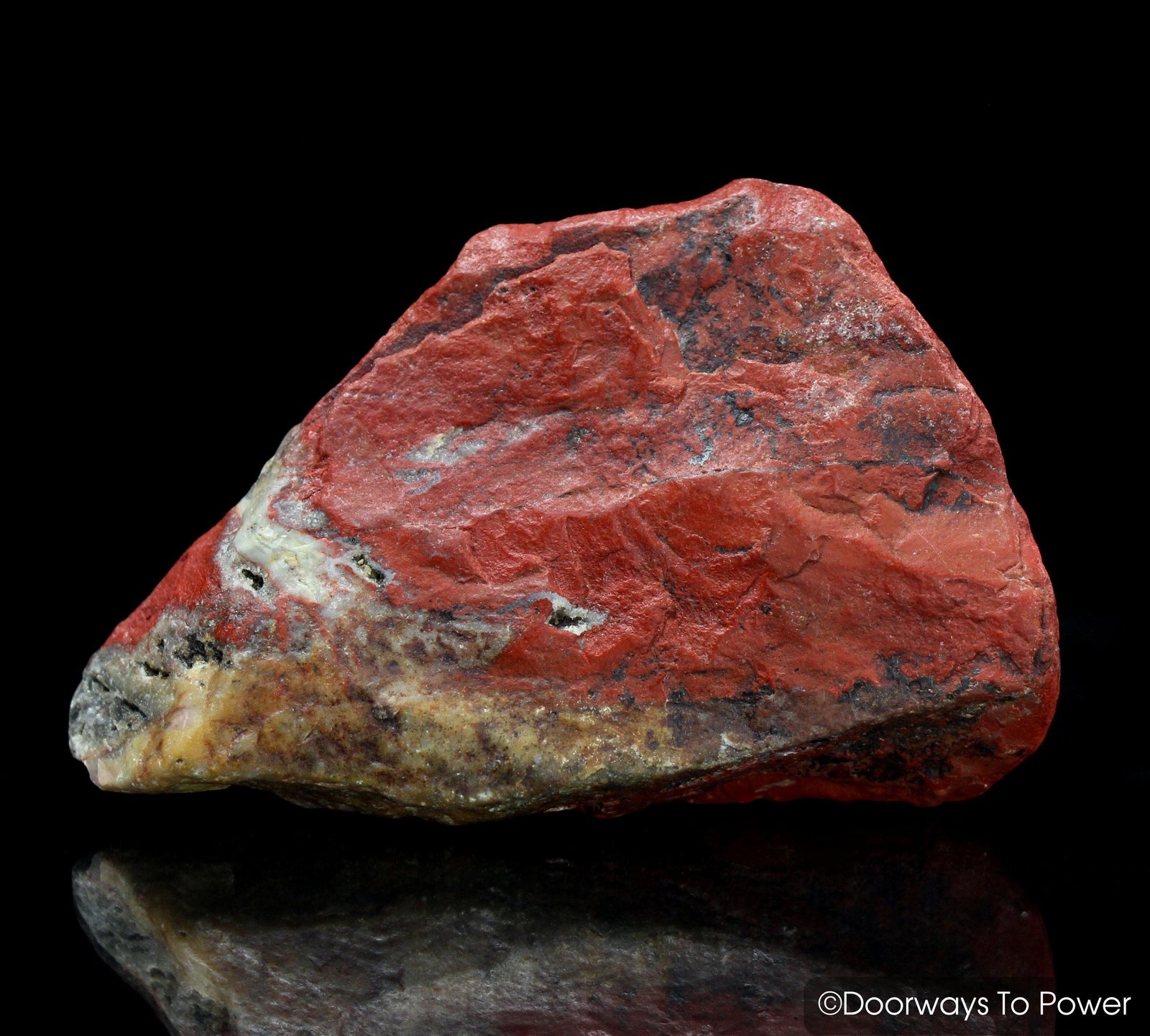Red Fire Azeztulite Crystal Altar Stone