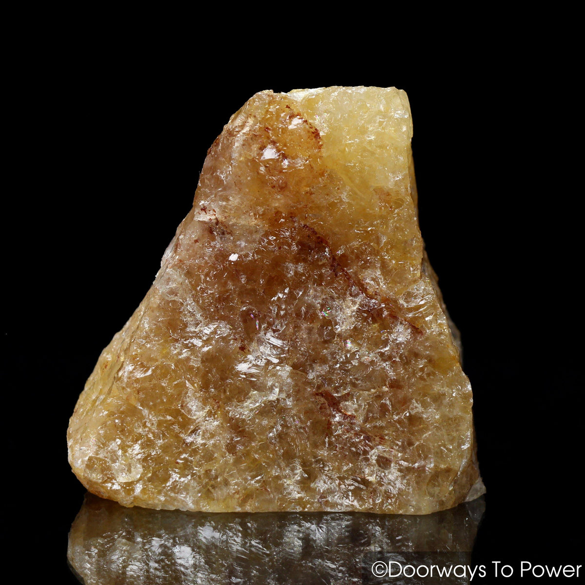 Himalaya Red Gold Azeztulite Crystal Altar Stone 