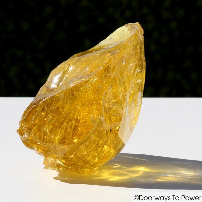 Solaris Andara Crystal Altar Stone Light Coded 'Galactic Sun'