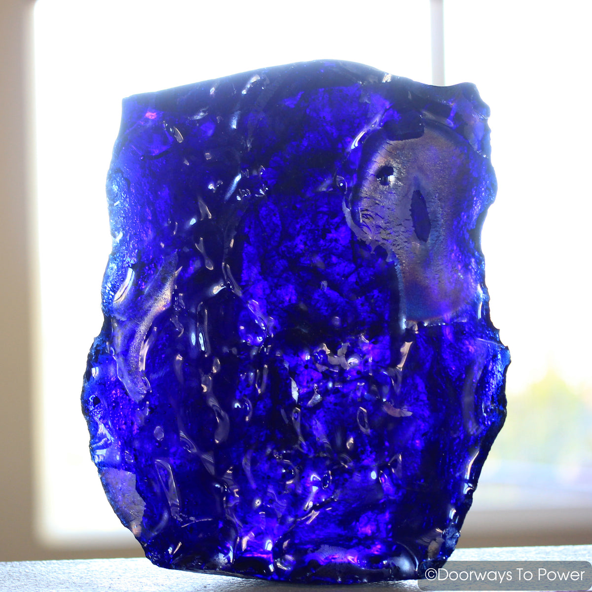 Tanzanite Fire Monatomic Andara Crystal Sculpture