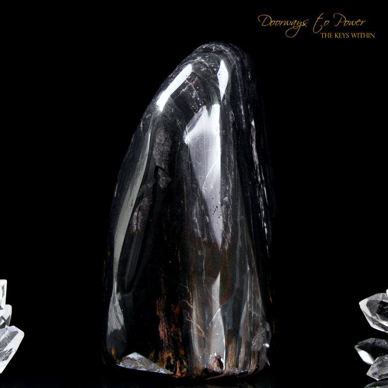 Hematite Crystal Altar Stone 'The Guardian' 