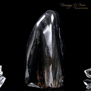 Hematite Crystal Altar Stone 'The Guardian' 