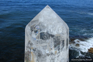 John of God Healing Quartz Casa Crystal Point Altar Stone