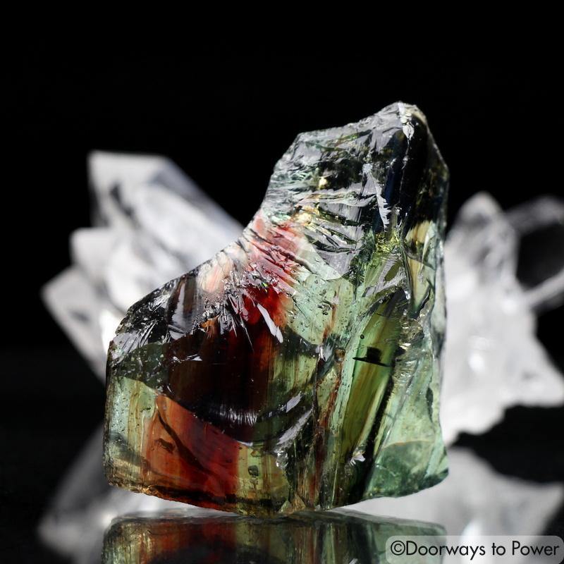 Terra Olive & Brown Earth Shaman Andara Crystal