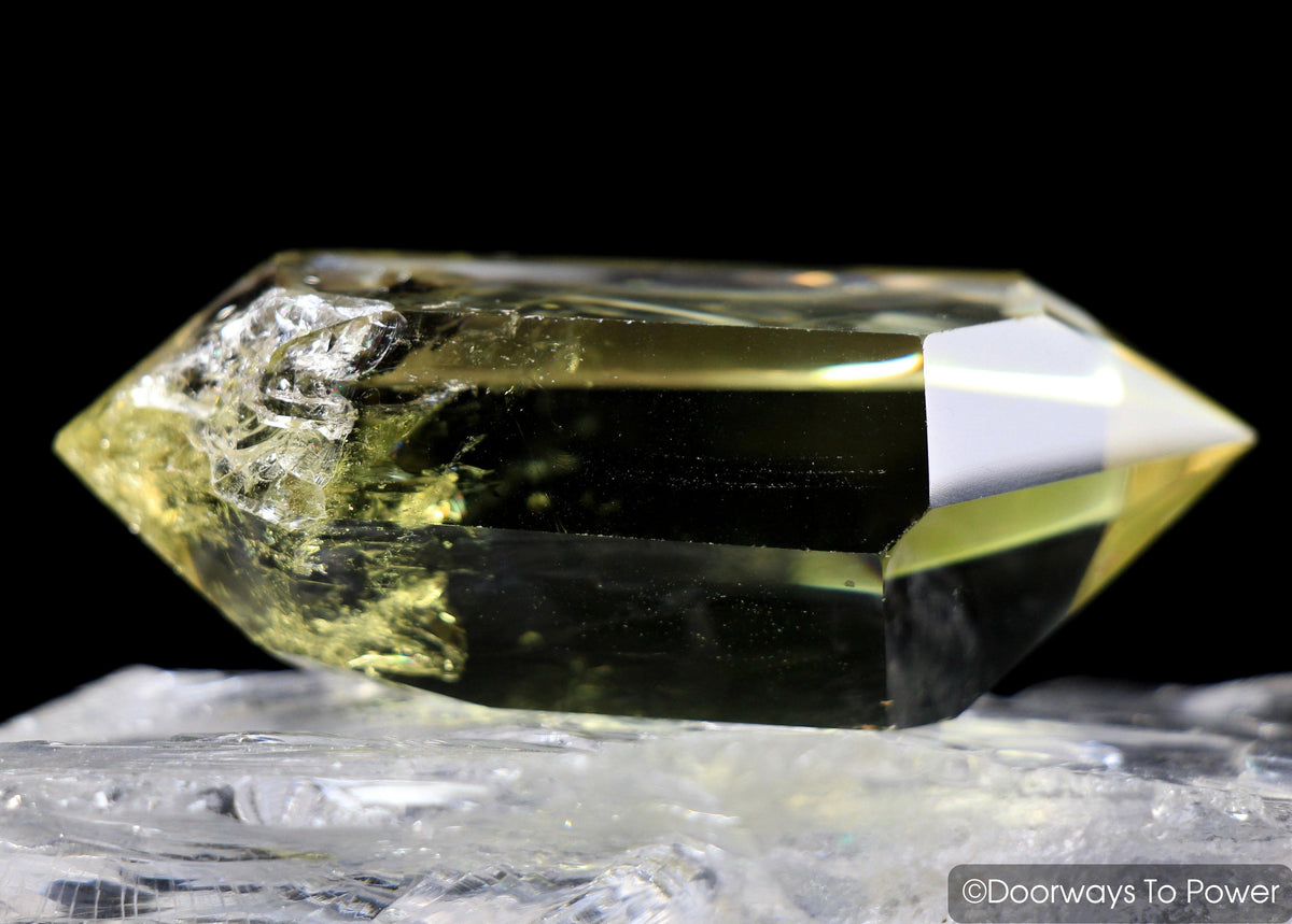 John of God Quartz Citrine Double Terminated Casa Crystal