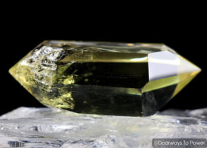 John of God Quartz Citrine Double Terminated Casa Crystal