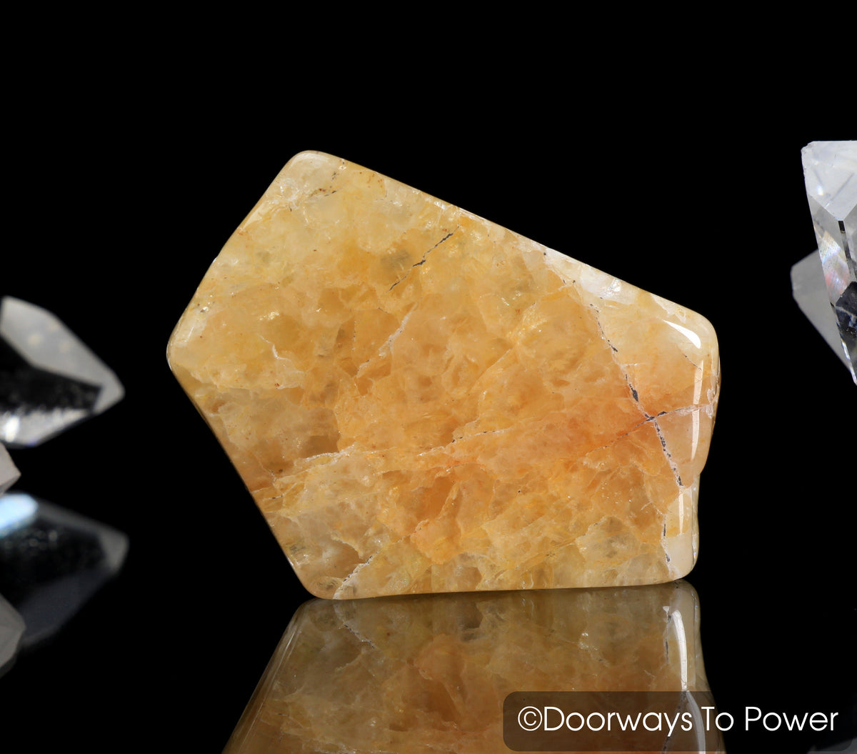 Himalaya Gold Azeztulite Crystal