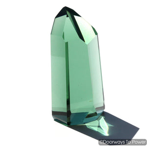 Green Obsidian Healing Crystal Point
