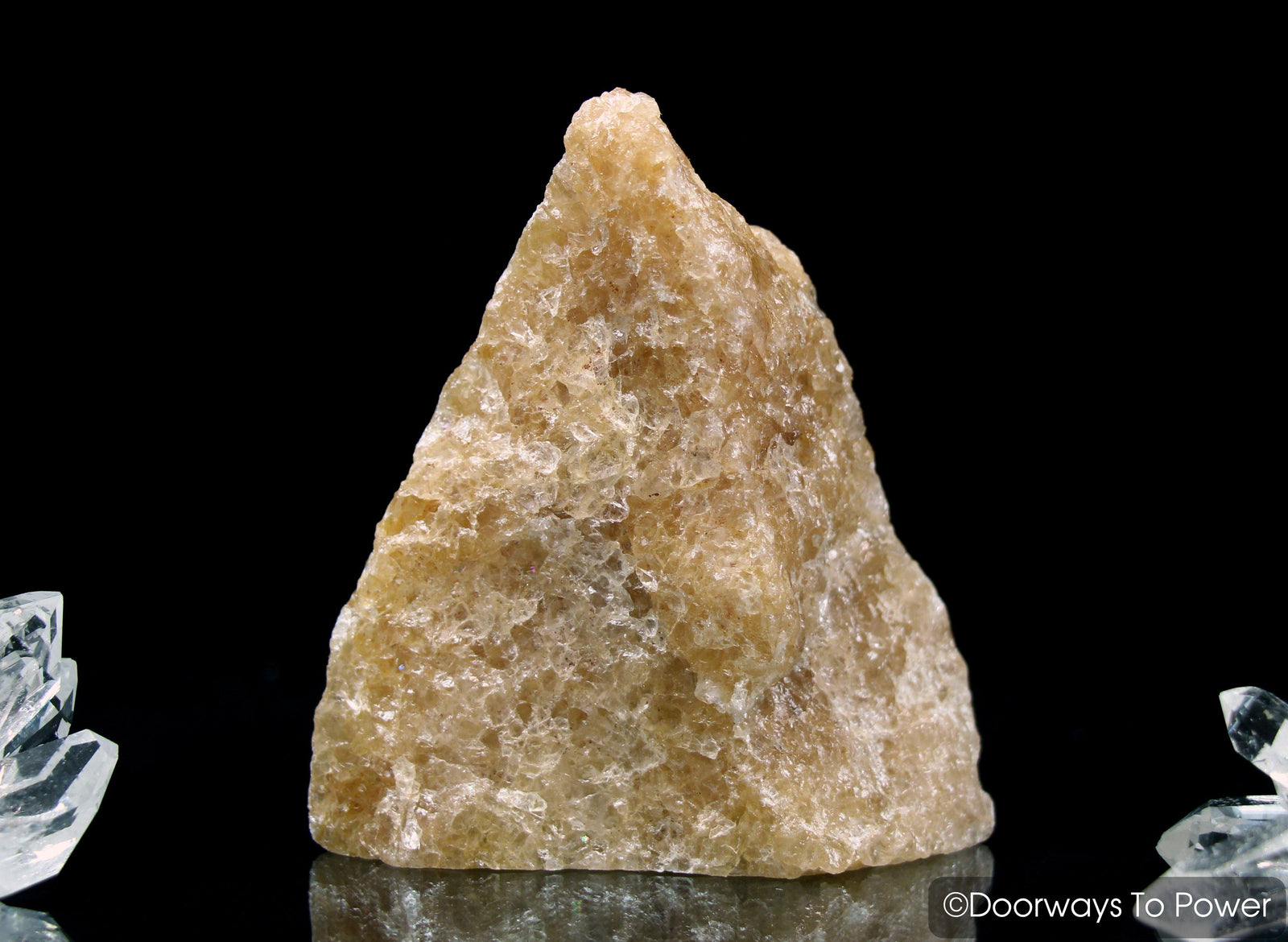 Himalaya Red Gold Azeztulite Crystal Altar Stone Azozeo Activated