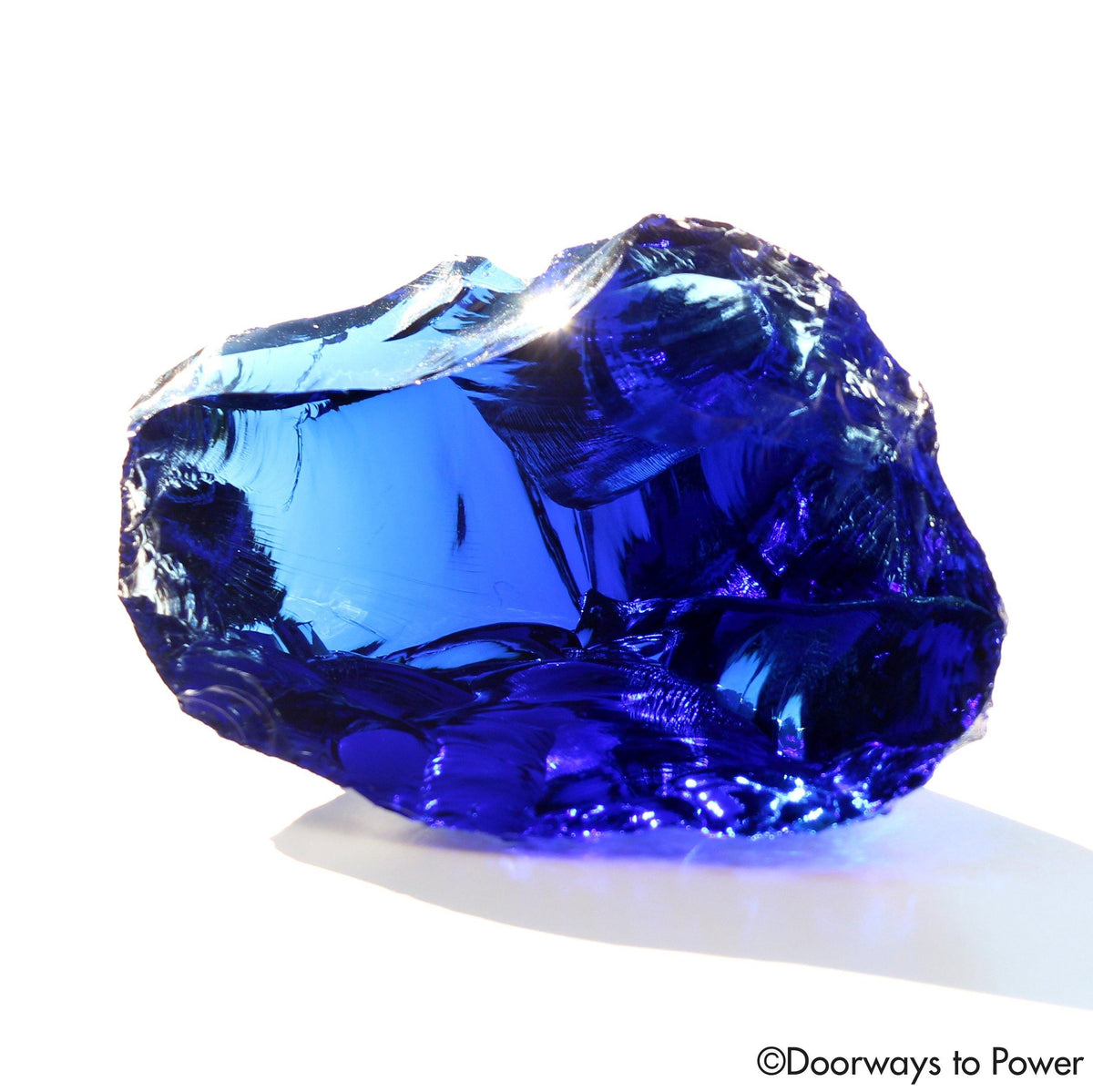 Tanzanite Fire Elestial Sapphire Monatomic Andara Crystal 'Lu·Mi·Nar·Y'