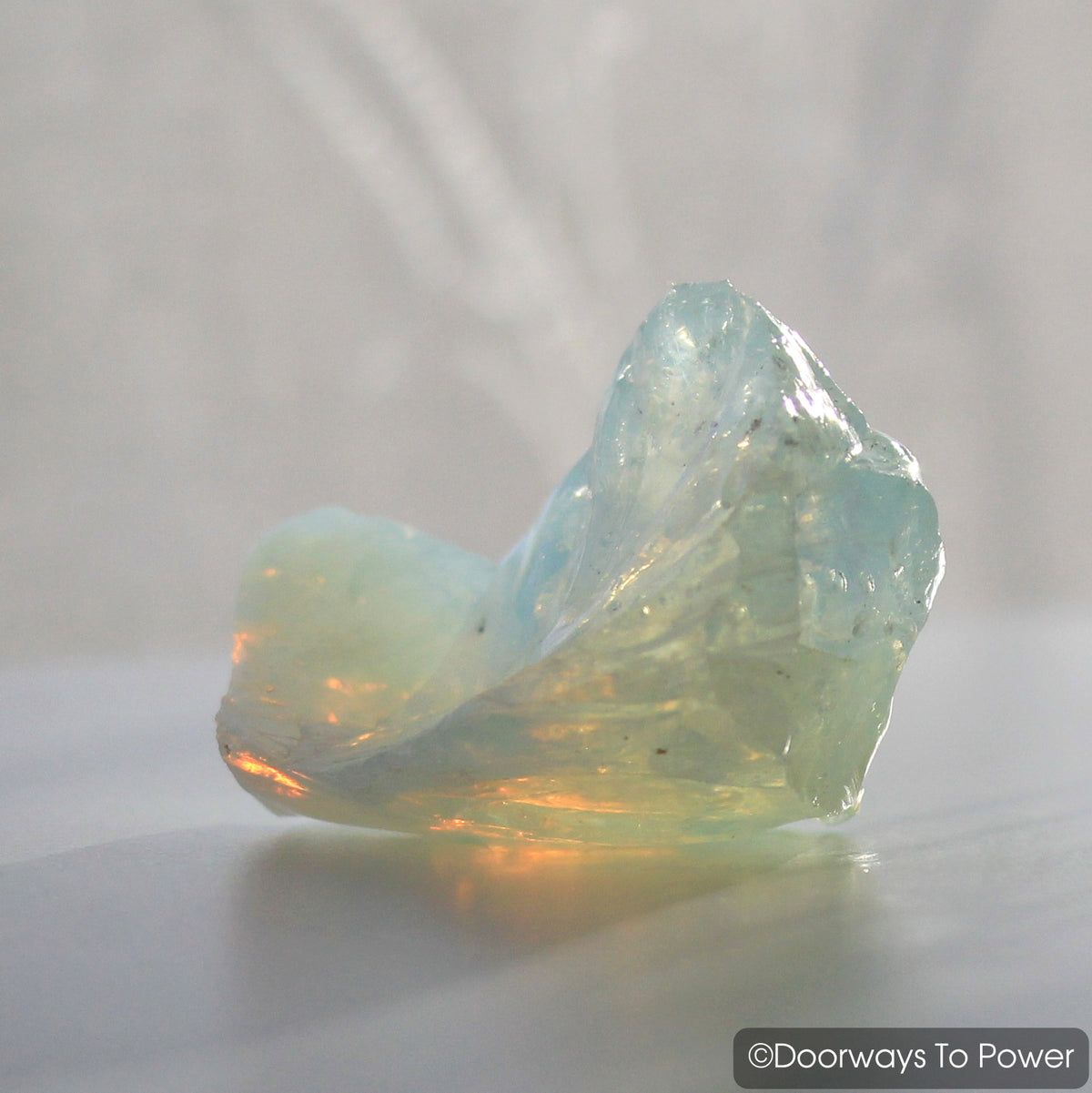 Angel Aura Opal Monatomic Andara Crystal w/ Rainbows 'Angel Codes'