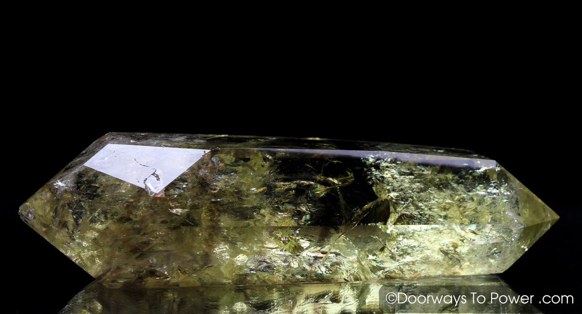 John of God Crystal DT Citrine Smoky Phantom '5D Synthesis' (RARE)