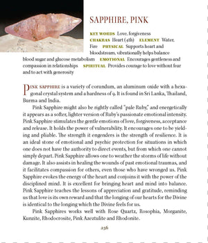 Danburite & Pink Sapphire Super Nova Pendant