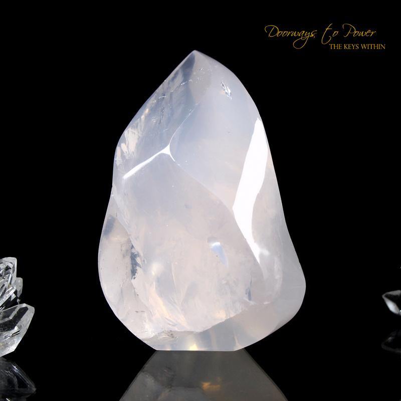 Rose Quartz Crystal Sculpture