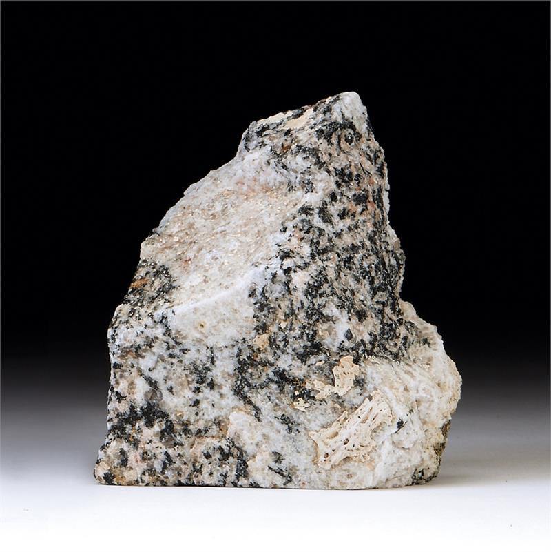 Black Tourmaline Azeztulite Crystal Altar Stone