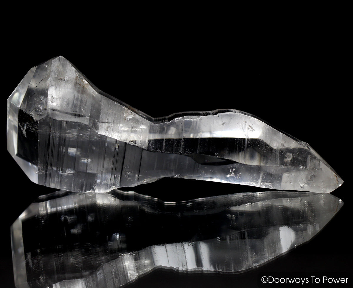 Lemurian Quartz Crystal Wand 'Era of Light' Cosmic Activation Key