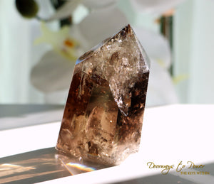 Citrine Smoky Quartz Phantom Crystal