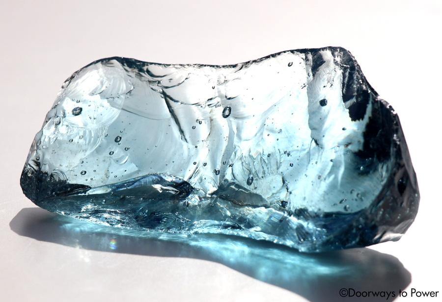 Galactic Oceanic Blue Sirius Andara Temple Crystal 'New Interstellar Energy' XL