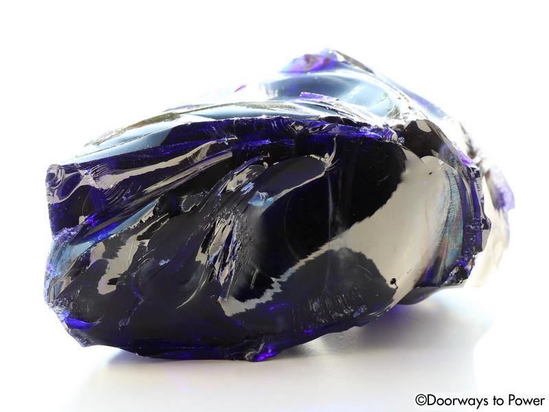 Tanzanite Fire & Elestial Starlight Andara Crystal 'ARCTURIAN STAR-SHIP' 5D
