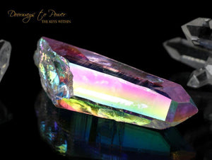 Angel Aura Colombian Lemurian Quartz Isis Crystal 'Cherubim'