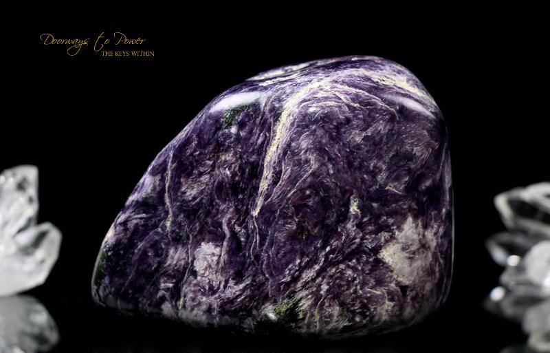 Charoite Crystal Altar Stone