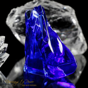 Siberian Blue Quartz Crystal 